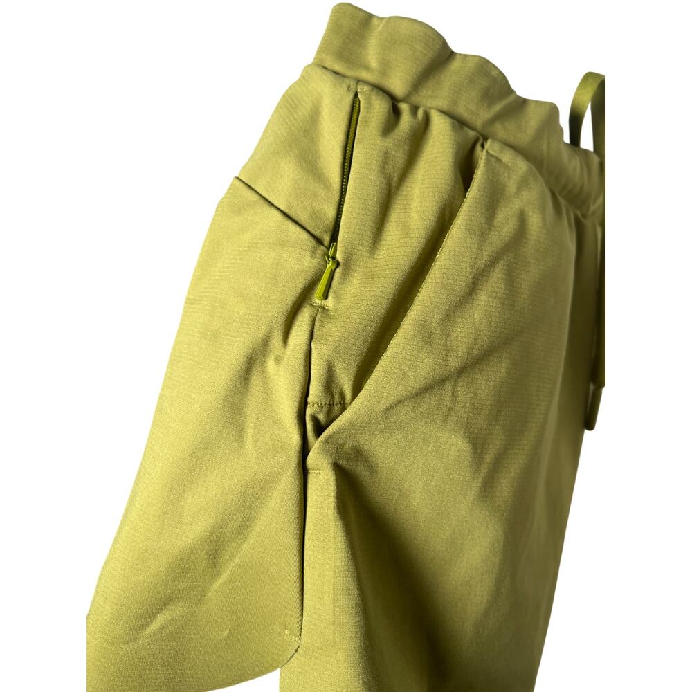 Uniqlo Womens Paperbag Shorts High Rise Drawstring Waist Green Size Small - Picture 4 of 5